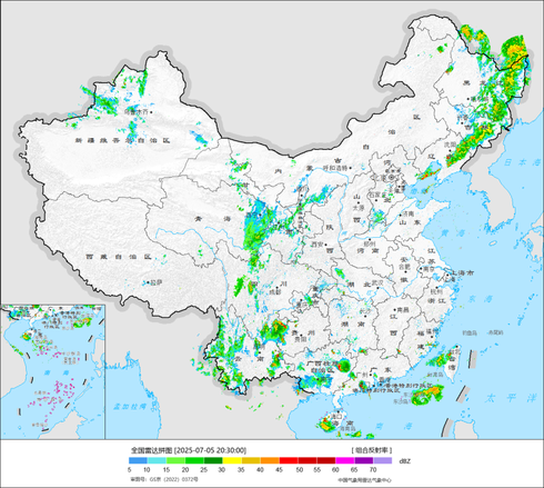 全国气象雷达