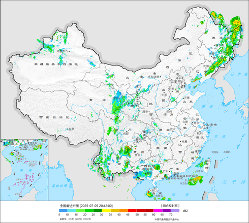 全国气象雷达