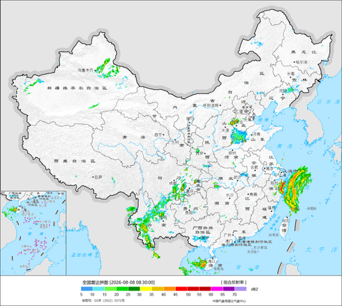 全国气象雷达