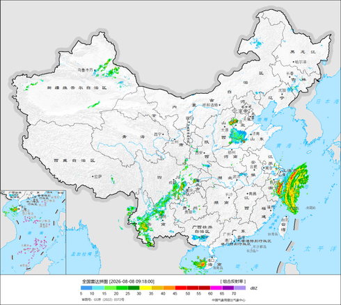 全国气象雷达