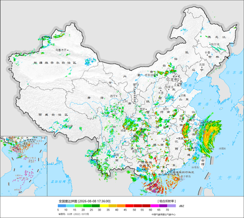 全国气象雷达