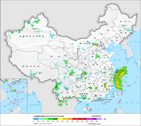 全国气象雷达