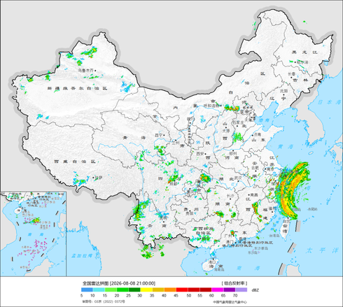 全国气象雷达