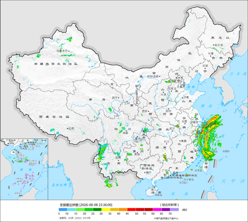 全国气象雷达