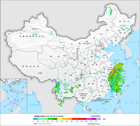 全国气象雷达