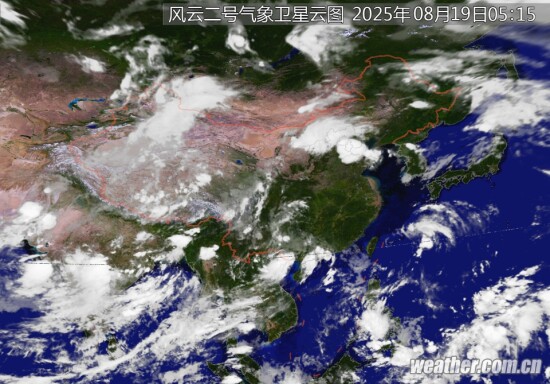 全国卫星云图