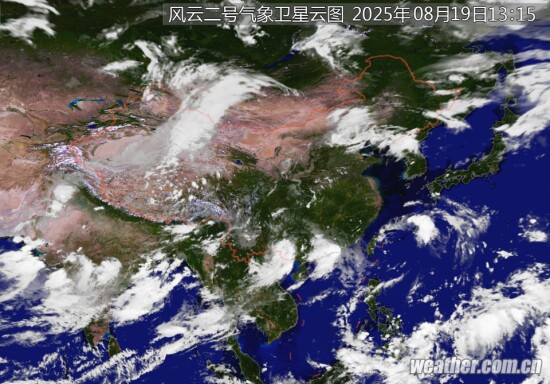 全国卫星云图