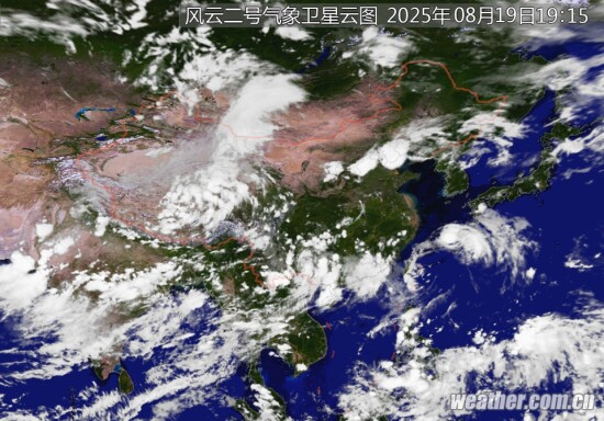全国卫星云图