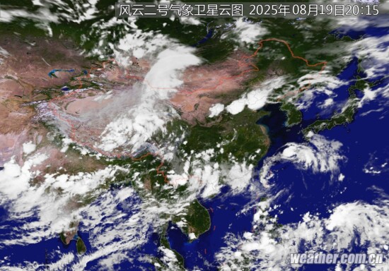 全国卫星云图