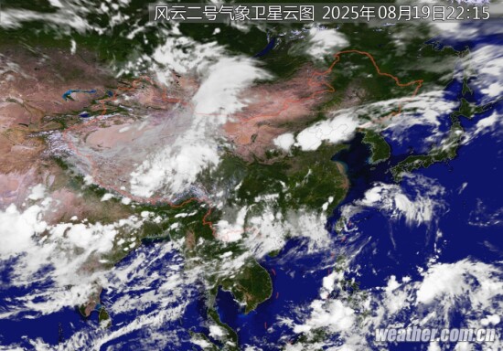 全国卫星云图